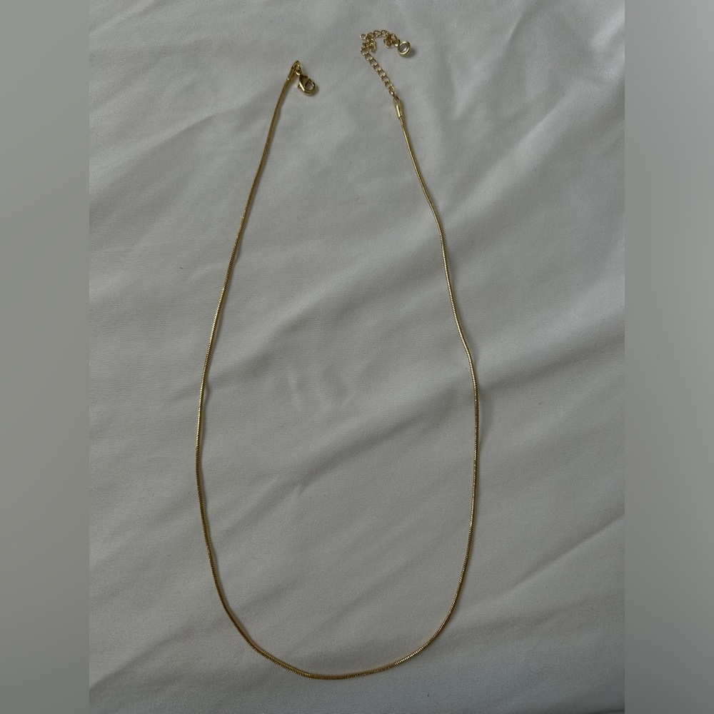 Gold necklace
